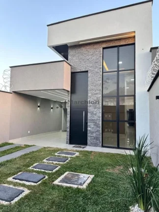 Casa para Venda em Aparecida de Goiânia, Cardoso, 3 dormitórios, 1 suíte, 2 banheiros, 2 vagas