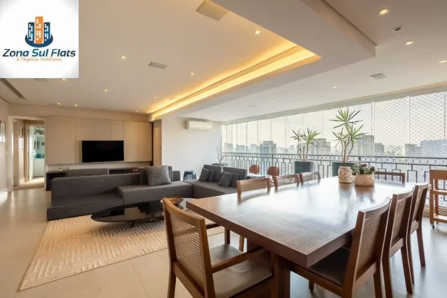 Foto do imóvel Apartamento Alto Padrão à Venda Na Vila Olímpia Com 3 Suítes e 3 Vagas em RUA ALVORADA