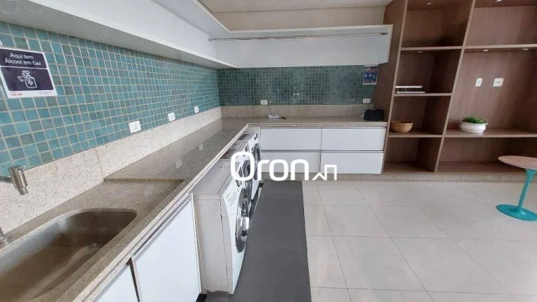 Imagem Flat mobiliado com 1 dormitório à venda, 34 m² por R$ 510.000 - Setor Bueno - Goiânia/GO