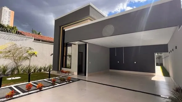 Casa 3 Suites Sozinha No Lote No Parque Amazonia em Rua SantarÃ©m - Centro, Abadia - GO