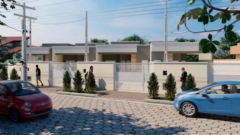 Imagem Casa com 3 Quartos à Venda, 79 m² em Jd. Palmeiras - Itanhaém