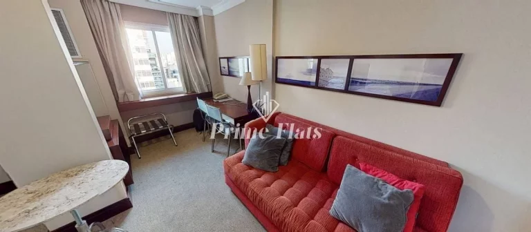 Imagem Flat disponível para locação no Transamérica Prime International Plaza, com 29m², 1 dormitório e 1 vaga