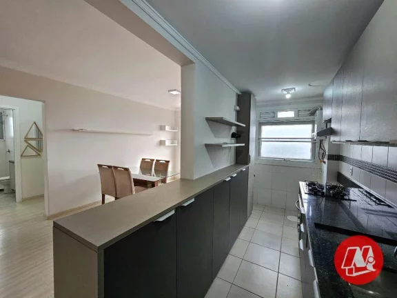 Imagem Morano aluga no bairro Santo Antônio, espetacular apartamento 2 dormitórios com 1 suíte e vaga de garagem dupla coberta.