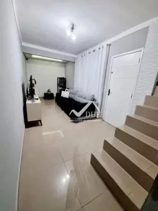 Sobrado à venda, 90 m² por R$ 380.000,00 - Caneleira - Santos/SP