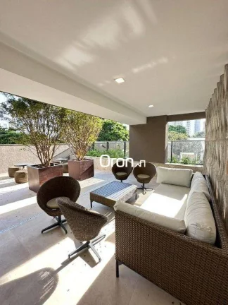 Imagem Apartamento mobiliado com 3 dormitórios à venda, 102 m² por R$ 1.550.000 - Setor Bueno - Goiânia/GO