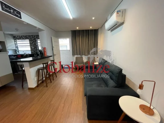 Foto do imóvel Apartamento a venda 2 quartos, 1 vaga em Santos por R$480.000,00