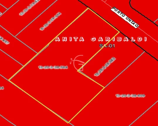 Imagem Terreno amplo com 2045 m² no Anita Garibaldi, analisa permuta parcial.