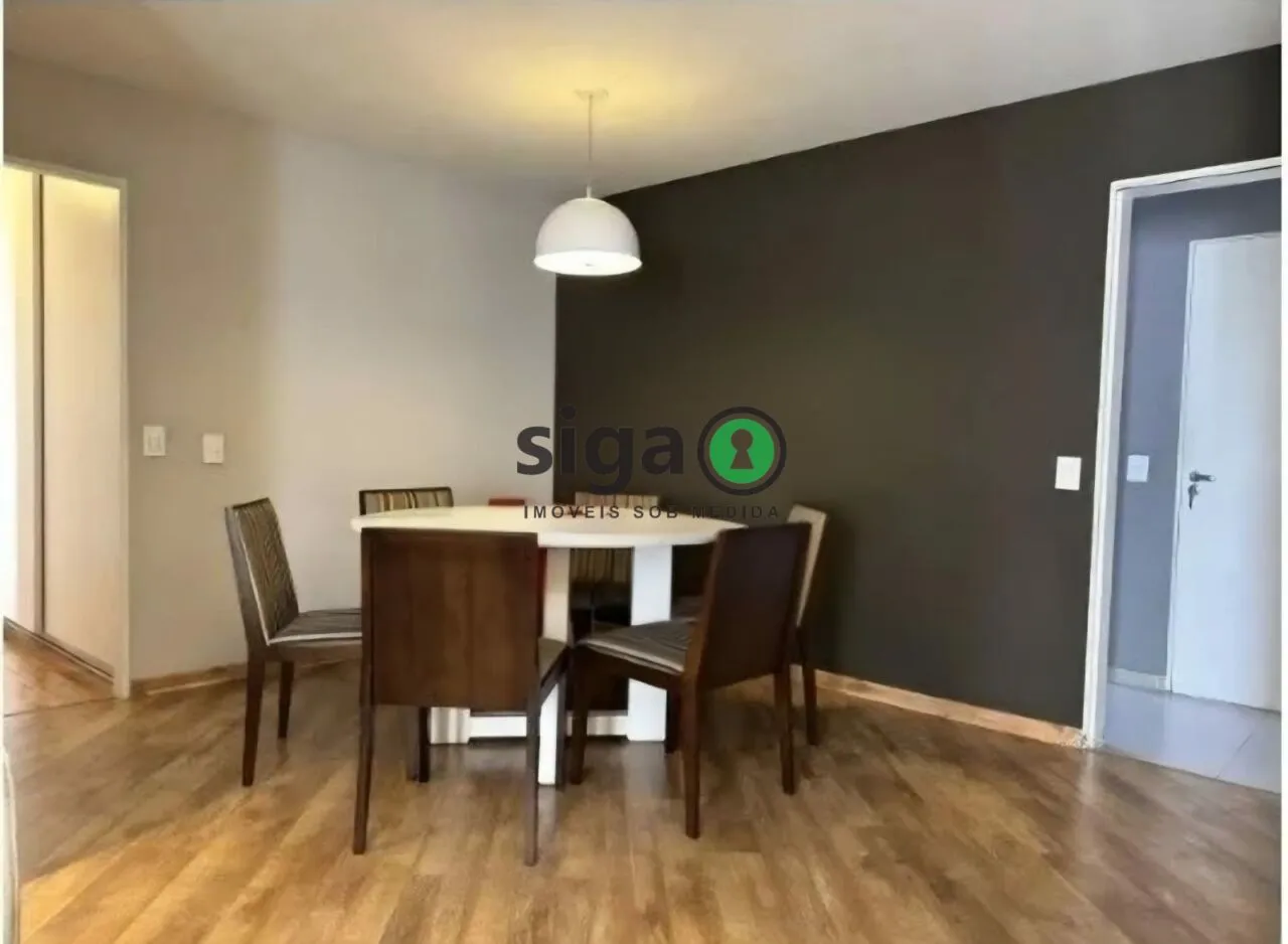 Imagem Apartamento à Venda no Campo Belo - 132 m² | 3 Dormitórios |Andar Alto