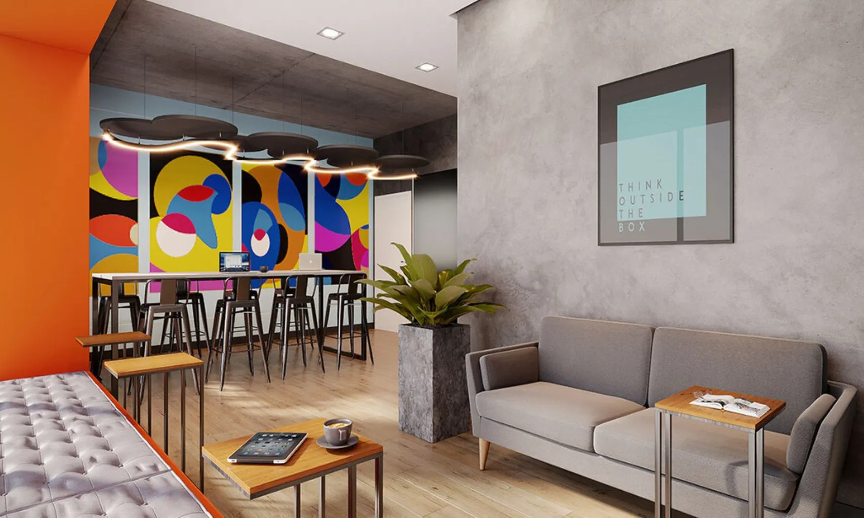 Imagem Apartamento à venda em São Paulo-SP, Santa Cecília: 2 quartos, 1 banheiro, 40m² - Condomínio Habitat Santa Cecília