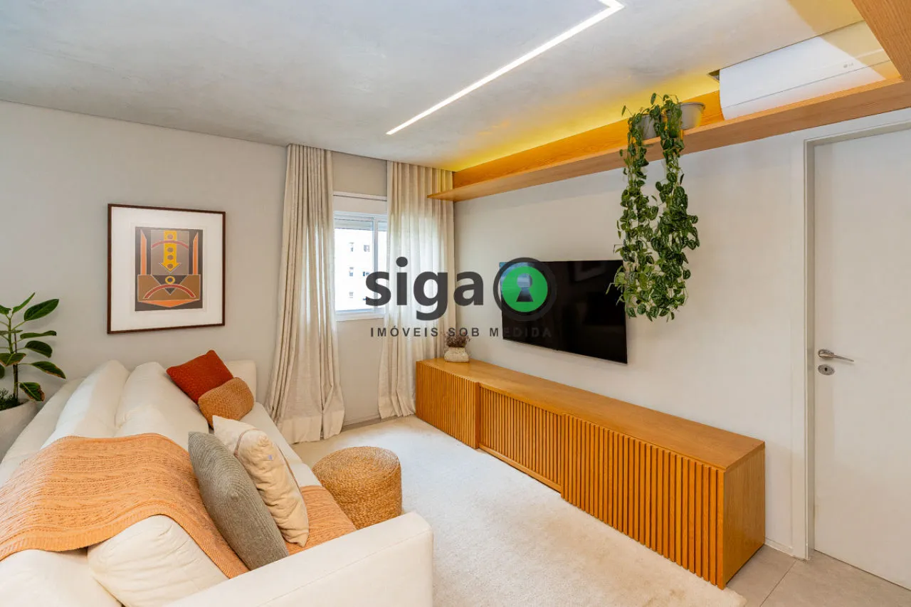 Imagem Apartamento alto padrão no Campo Belo, 161m², 3 suítes, condomínio clube