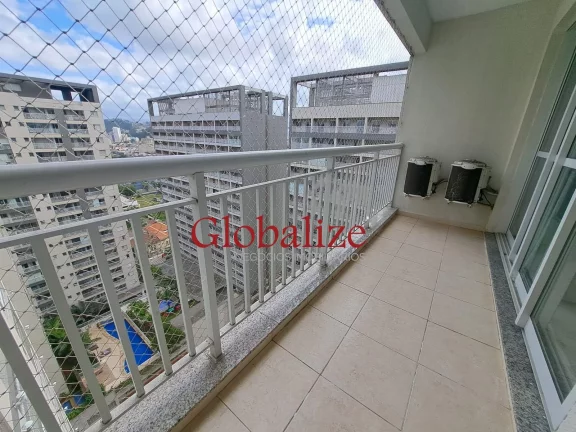 Imagem Apartamento para locação por R$3.000,00 com 1 quarto, lazer e vaga de garagem em Santos