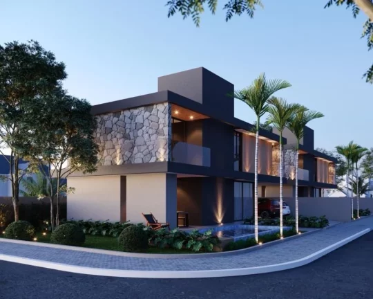 Imagem Casa com 3 dormitórios à venda, 190 m² por R$ 1.248.996,00 - Portal do Sol - João Pessoa/PB