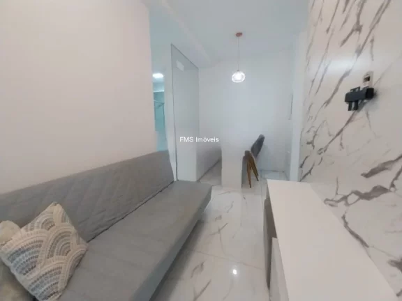 Imagem Aluguel de Apartamento de 2 Quartos na Vila Mariana, São Paulo-SP: 1 suíte, 1 sala, 2 banheiros, 1 vaga - 49m²