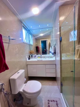 Imagem 3 quartos, impecável, 125m, varanda c/ churrasqueira, sala automatizada