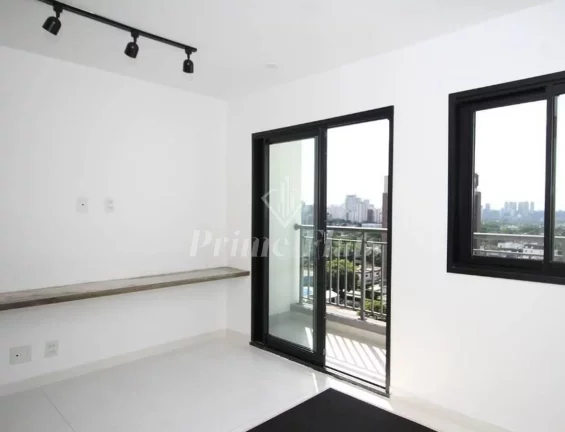 Foto do imóvel Flat disponível para venda no Condomínio IS Moema, com 26m² e 1 dormitório em Avenida dos Carinás
