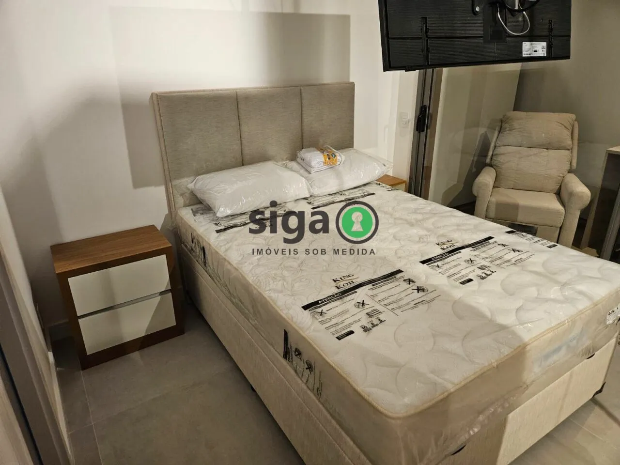 Imagem Apartamento Studio para locação mobiliado em Pinheiros, São Paulo - SP