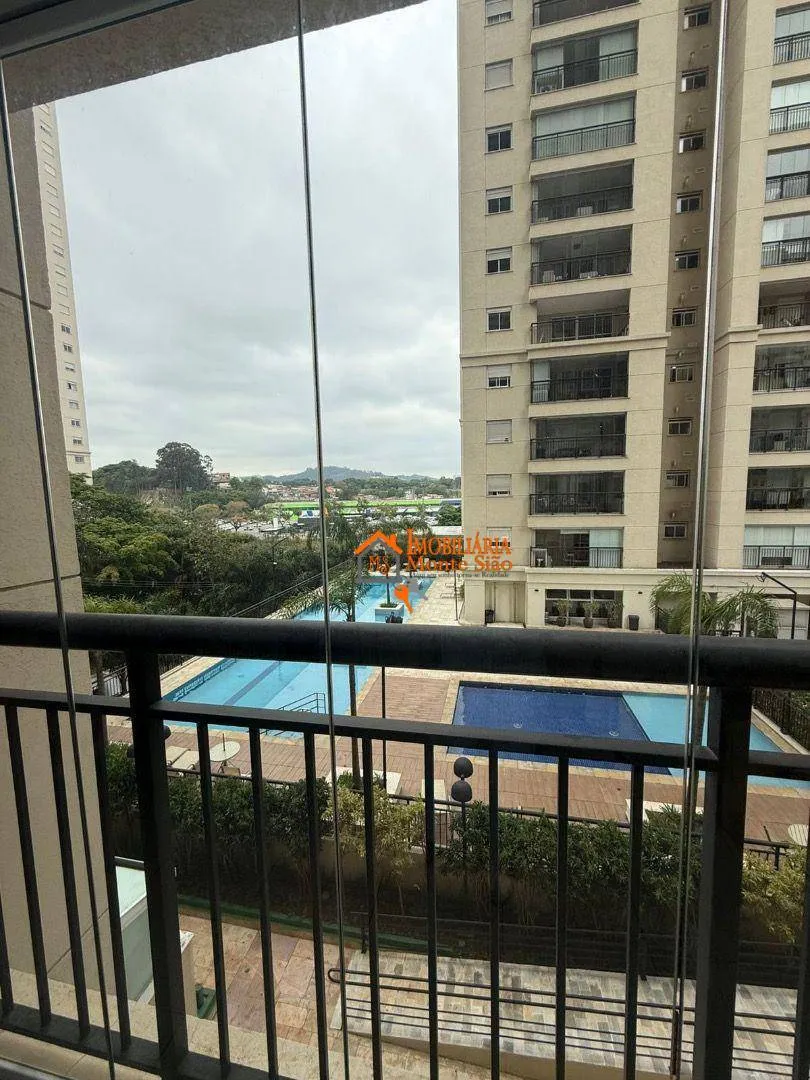Imagem Apartamento com 2 dormitórios para alugar, 65 m² - Jardim Flor da Montanha - Guarulhos/SP