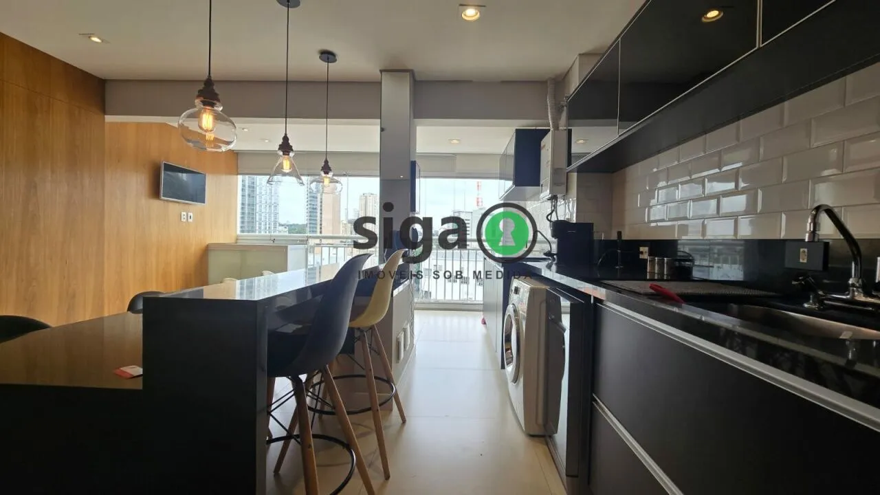 Imagem Apartamento à venda no Brooklin - 75 m² | 1 suíte + banheiro social | Reversível para 2 suítes
