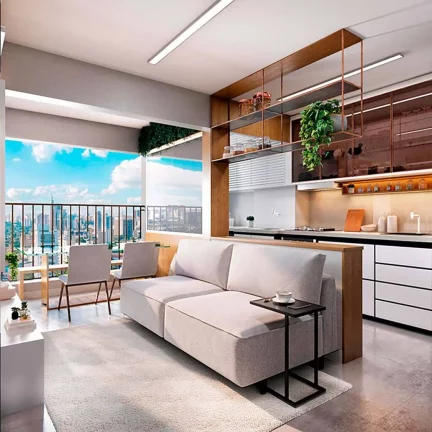 Imagem Apartamento à venda em São Paulo, Santa Cecília, com 1 quarto, 29m2