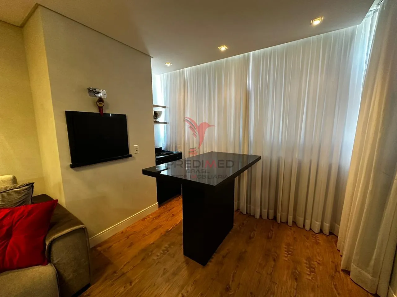 Imagem Apartamento de 3 Quartos , Mobiliado, sacada e churrasqueira , no Jaraguá Esquerdo. SC