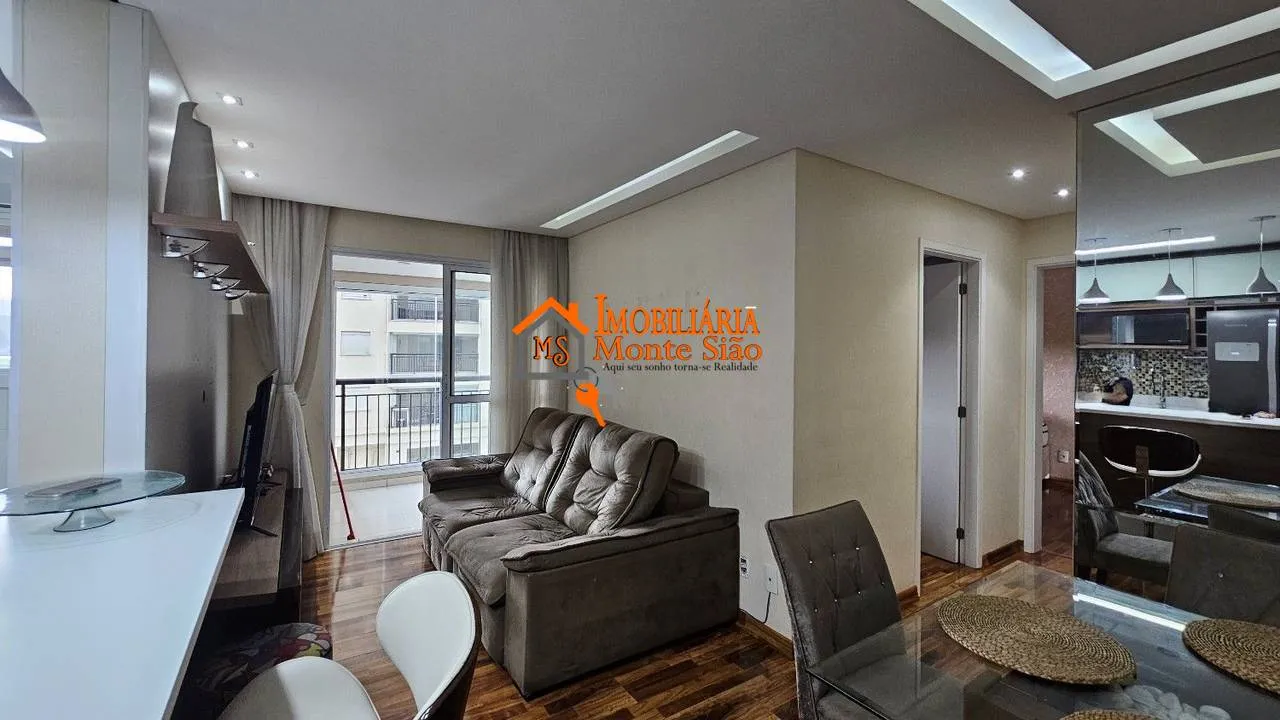 Imagem Apartamento com 2 dormitórios para alugar, 65 m² - Jardim Flor da Montanha - Guarulhos/SP