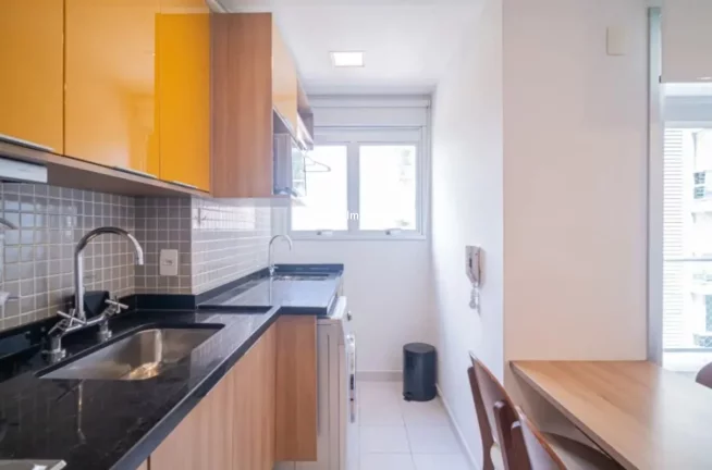 Imagem Studio para locação no Brooklin com 1 suíte, 1 banheiro, 1 vaga, 36m².