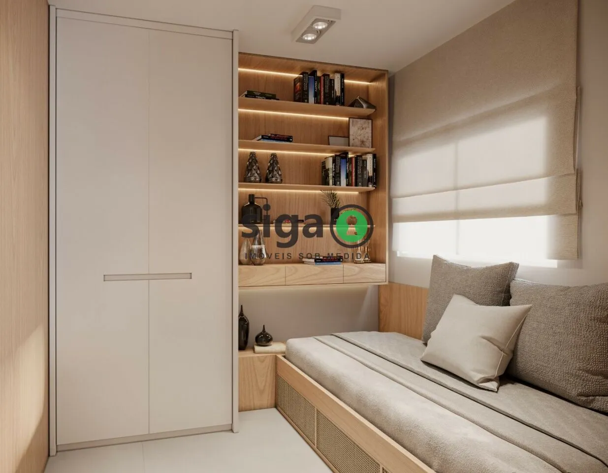 Imagem Apartamento no Brooklin com 3 quartos e 1 vaga em Alto da Boa vista a venda!