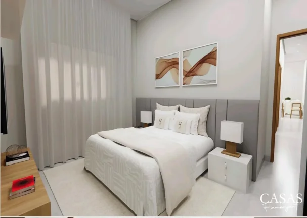 Imagem Casa 3/4 C Suite A 6 Min Do Flamboyant Com Entrada Em 18x