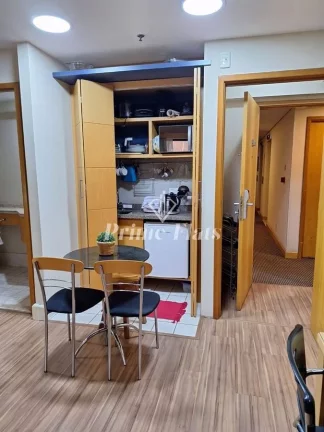 Imagem Flat disponível para locação no Transamerica Executive Jardins, com 50m², 1 dormitórios e 1 vaga