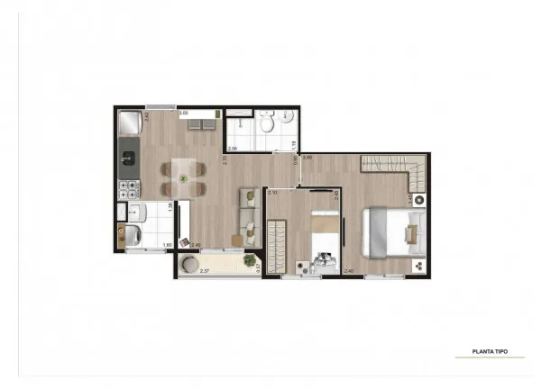 Imagem Apartamento com 2 Quartos à Venda, 37 m² em Saúde - São Paulo