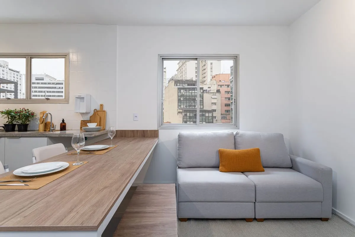 Imagem Apartamento com 1 Quarto para alugar, 32m² - Consolação