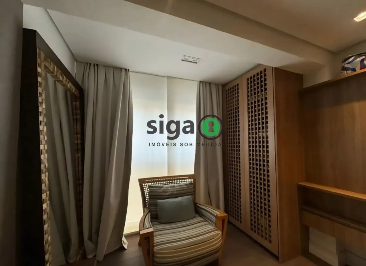 Imagem Apartamento à venda no Brooklin - 157 m² | 3 suítes | Varanda gourmet | Alto padrão