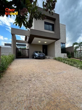 Imagem Casa em Condomínio de Luxo em Ribeirão Preto-SP: 4 quartos, 4 suítes, 2 salas, 5 banheiros, 4 vagas de garagem, 250m² de área.