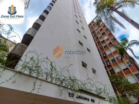 Imagem Apartamento Para Locação No Itaim Bibi Com 1 Dormitório e 1 Vaga