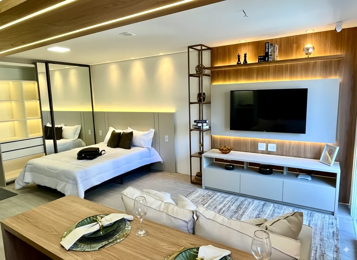 Imagem Apartamento com 1 Quarto à Venda, 35 m² em Vila Regente Feijó - São Paulo