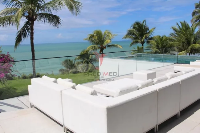 Imagem Magnífica Mansão com total 1359 mts2 em Tibau do Sul. Frente Mar. Com 5 Suites e Piscina