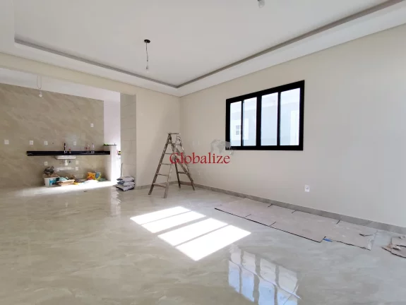 Imagem Sua Sobreposta Alta com 3 dormitórios, Piscina e Churrasqueira na Vila Belmiro Santos R$1200 mil