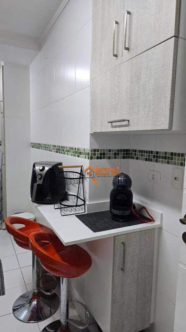 Imagem Apartamento com 2 dormitórios à venda, 50 m² por R$ 371.000,00 - Jardim Santa Mena - Guarulhos/SP
