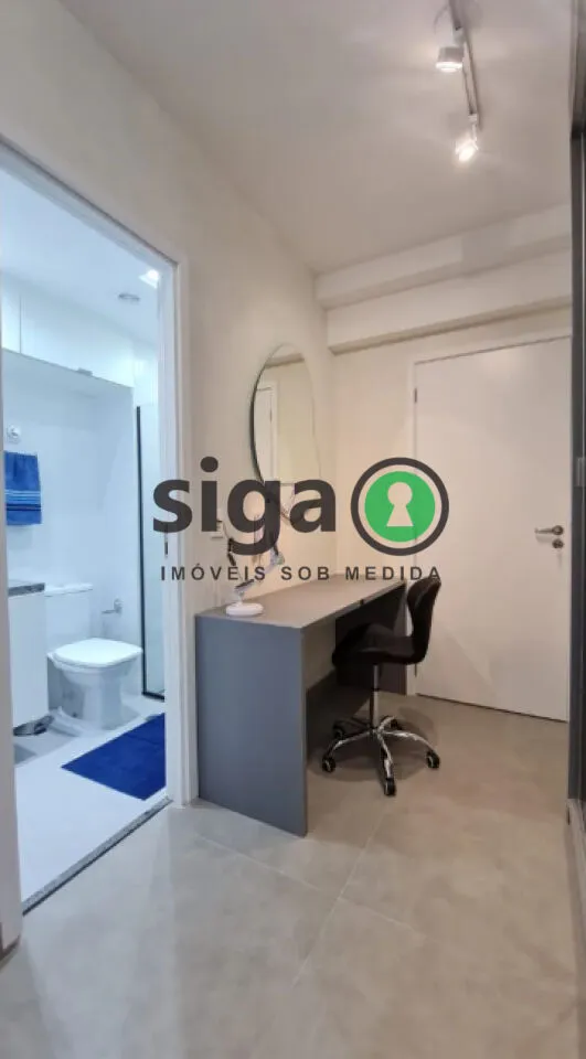 Imagem Studio mobiliado e equipado à venda próximo ao metrô Adolfo Pinheiro