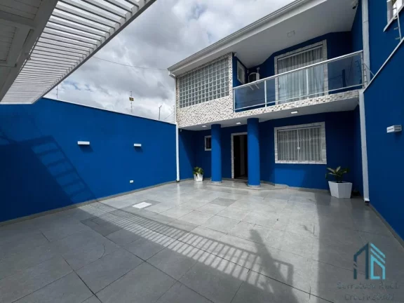 Imagem Sobrado decorado, mobiliado, 04 quartos c/suíte, closet, área gourmet em São José dos Pinhais PR
