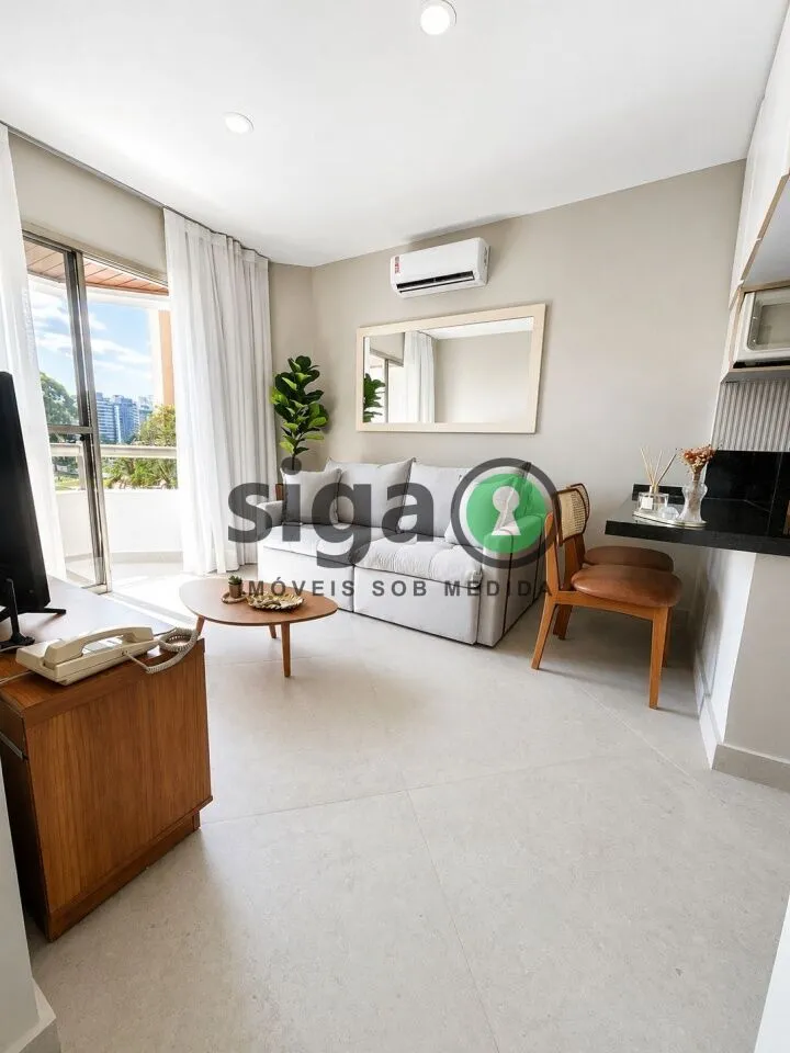 Imagem Apartamento de 1 quarto, 41 m², aluguel por R$ 6.500/mês - Paraíso - São Paulo/SP