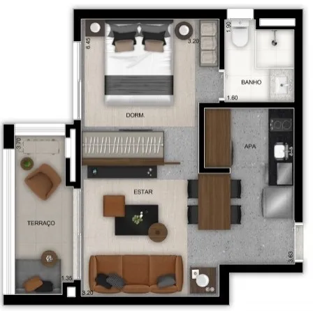 Imagem Apartamentos no bairro Jardim Paulista em São Paulo. Preço e disponibilidade do imóvel sujeitos a...