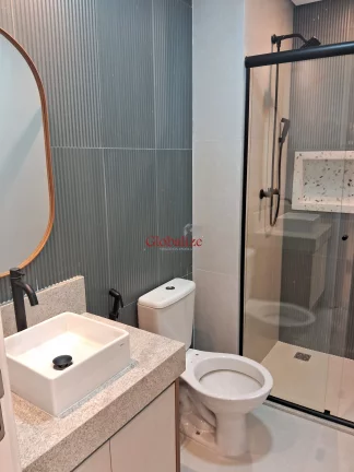 Imagem Belíssimo apartamento de 2 dormitórios em Santos no Marapé em condomínio de alto-padrão com piscina, quadras e muito mais, à venda por R$ 775.000,00