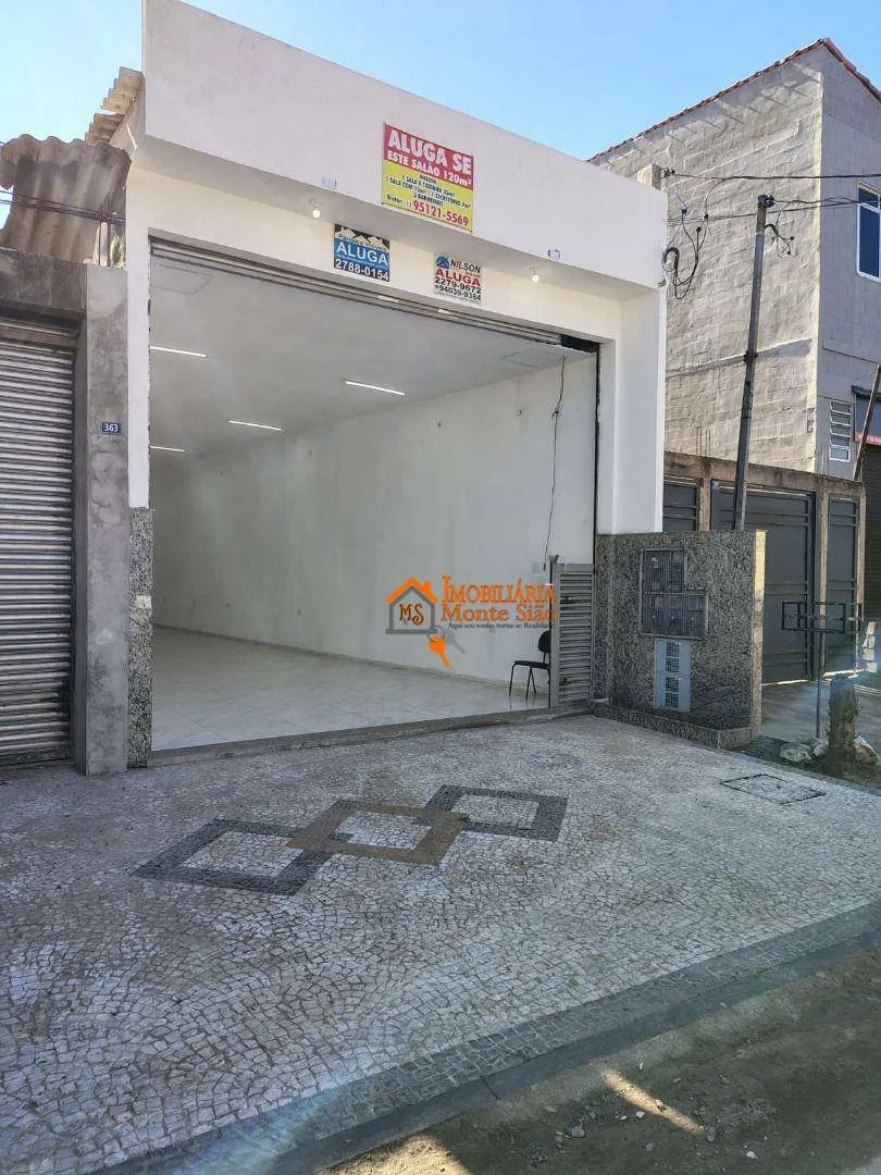 Imagem Salão para alugar, 160 m² por R$ 6.284,00 - Vila Nova Bonsucesso - Guarulhos/SP