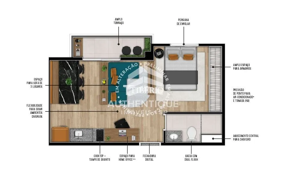 Imagem PRISMA PINHEIROS - Apartamento à venda no bairro Pinheiros - São Paulo/SP, Zona Oeste