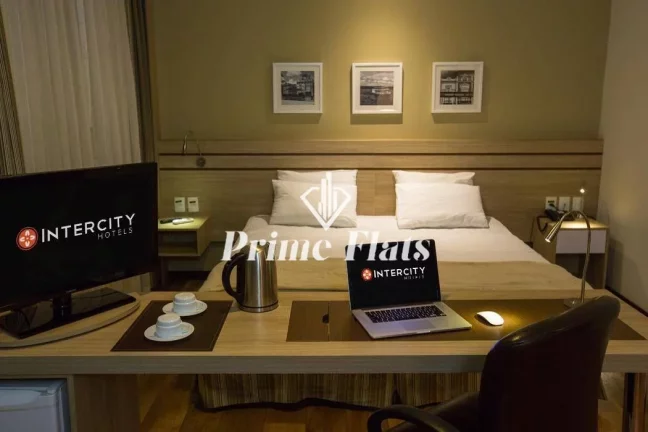 Foto do imóvel Flat disponível para venda no Intercity Manaus, com 35m², 1 dormitório e 1 vaga em Rua Professor Marciano Armond