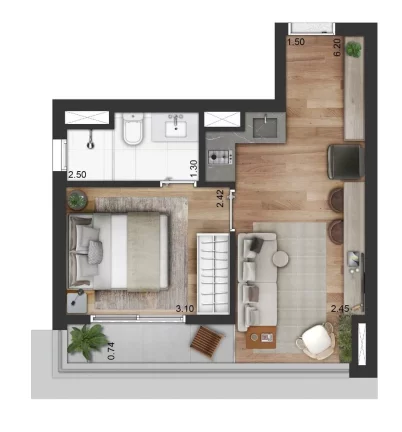 Imagem Apartamento à venda no bairro Vila Clementino - São Paulo/SP