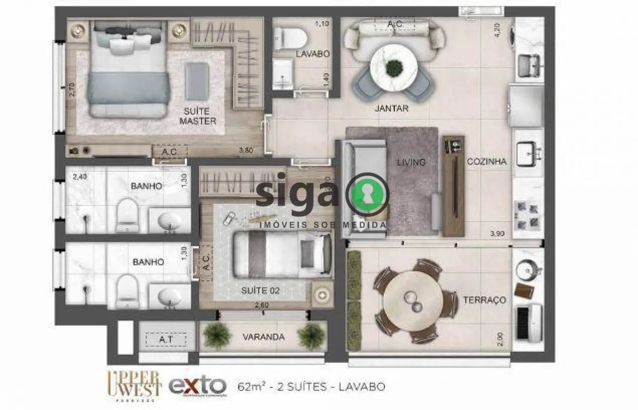 Imagem Apartamento para venda em Perdizes, São Paulo - SP