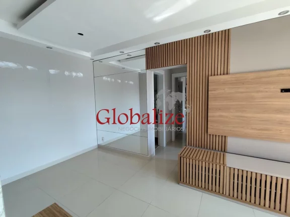 Imagem Apartamento à venda, 63m², 2 quartos, 1 suite, varanda, piscina, área verde por R$681.000,00 no Marapé em Santos