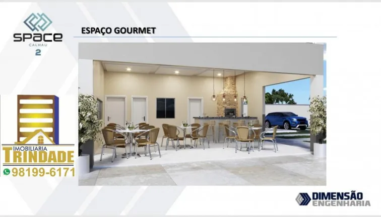 Imagem Apartamento com 2 Quartos à Venda, 59 m² em Parque Athenas - São Luís